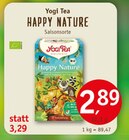 Happy Nature Angebote von Yogi Tea bei Erdkorn Biomarkt Langenhagen für 2,89 €
