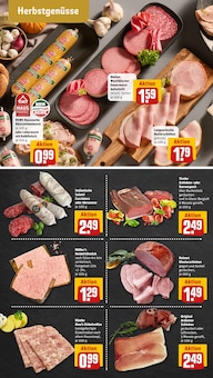 Fleisch im aktuellen REWE Prospekt (Bottrop) Fleisch im REWE Prospekt "Dein Markt" mit 32 Seiten (Bottrop)