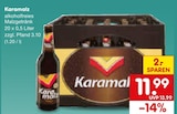 Malzbier im Netto Marken-Discount Prospekt Karamalz im aktuellen Netto Marken-Discount Prospekt für 11,99 €