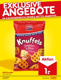 Knabberzeug im Netto Marken-Discount Prospekt Knabberzeug im Netto Marken-Discount Prospekt "Aktuelle Angebote" auf Seite 45