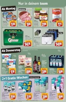 Wasser im aktuellen REWE Prospekt (Herne) Wasser im REWE Prospekt "Dein Markt" mit 30 Seiten (Herne)