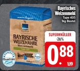 Bayrisches Weizenmehl von  im aktuellen EDEKA Prospekt für 0,88 €
