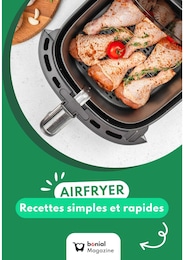 Catalogue Autres Magasins Recettes en cours à Le Taillan-Médoc et alentours, AIRFRYER Recettes simples et rapides, 1 page, 30/07/2025 - 07/09/2025