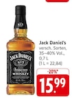 EDEKA Buchhof - Tennessee Whiskey Angebot im Prospekt Tennessee Whiskey bei EDEKA im Buchhof Prospekt für 15,99 €