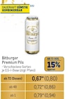 Bitburger Premium Pils Angebote bei Metro Freiburg für 0,94 €