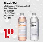 Erfrischungsgetränk im Trinkgut Prospekt Erfrischungsgetränk von Vitamin Well im aktuellen Trinkgut Prospekt für 1,69 €