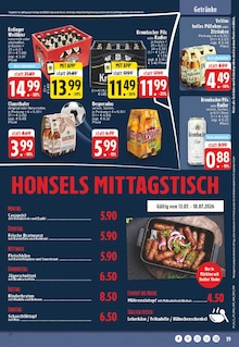 Krombacher im aktuellen E center Prospekt (Marl) Krombacher im E center Prospekt "Aktuelle Angebote" mit 24 Seiten (Marl)