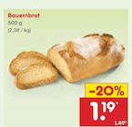Bauernbrot von  im aktuellen Netto Marken-Discount Prospekt für 1,19 €