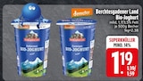 Bio-Joghurt mild im EDEKA Prospekt Bio-Joghurt mild von Berchtesgadener Land im aktuellen EDEKA Prospekt für 1,19 €