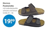 Herren Pantolette von  im aktuellen V-Markt Prospekt für 19,99 €