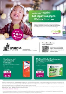 mea - meine apotheke Prospekt "Unsere Dezember-Angebote" mit  Seiten (Mainz)