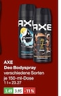 Alaska Deo Bodyspray von AXE im aktuellen V-Markt Prospekt für 3,49 €