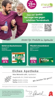 mea - meine apotheke Prospekt der KW 37 "Unsere September-Angebote" Aktueller mea - meine apotheke Prospekt "Unsere September-Angebote" Seite 1 von 4 Seiten