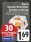 Aktuelles Gourmet Revelations Katzennassnahrung Angebot bei E center in Moers ab 1,69 €
