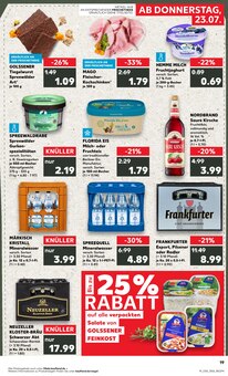 Bier im aktuellen Kaufland Prospekt (Eberswalde) Bier im Kaufland Prospekt "Hier bin ich richtig" mit 65 Seiten (Eberswalde)