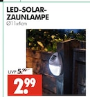 Aktuelle LED-Lampe Angebote bei Wreesmann in Dresden Aktuelles LED-SOLAR-ZAUNLAMPE Angebot bei Wreesmann in Dresden ab 2,99 €