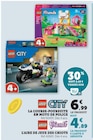 La course-poursuite en moto de police - LEGO en promo chez U Express Pau à 4,89 €