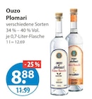 Ouzo im V-Markt Prospekt Ouzo von Plomari im aktuellen V-Markt Prospekt für 8,88 €