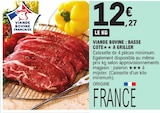 viande bovine Basse Côte à Griller - E.Leclerc à Lorient viande bovine Basse Côte à Griller en promo chez E.Leclerc Lorient à 12,27 €