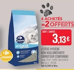 Supermarchés Match Metz - Promo Litière hygiène non agglomérante Promo Litière hygiène non agglomérante à 3,13 € dans le catalogue Supermarchés Match à Metz