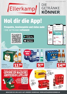 Bitburger im aktuellen Getränke Ellerkamp Prospekt (Bocholt) Bitburger im Getränke Ellerkamp Prospekt "DIE GETRÄNKEKÖNNER" mit 4 Seiten (Bocholt)