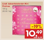 Adventskalender Mini Pralines von Lindt für 10,49 € bei Netto Marken-Discount im Angebot Adventskalender Mini Pralines von Lindt im aktuellen Netto Marken-Discount Prospekt