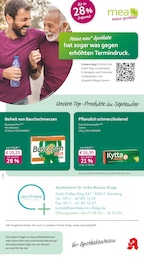 mea - meine apotheke Prospekt für Nürnberg mit 4 Seiten mea - meine apotheke Prospekt für Nürnberg: "Unsere September-Angebote", 4 Seiten, 01.09.2025 - 30.09.2025