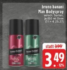 Man Bodyspray im Angebot bei E center in Wesel Man Bodyspray Angebote von bruno banani bei E center Wesel für 3,49 €