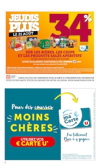 Catalogue U Express à La Rochelle cette semaine, valable du 12/08/2025 au 24/08/2025 Prospectus U Express à La Rochelle, "U Express", 12 pages de promos valables du 12/08/2025 au 24/08/2025