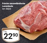 Frische neuseeländische Lammkeule Angebote bei GLOBUS Wolfenbüttel für 22,90 €