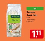 Biogreno Kokos-Chips Angebote bei famila Nordost Celle für 1,11 €