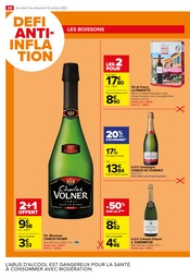 Promos Champagne dans le catalogue "Pour soutenir votre pouvoir d'achat" de Carrefour Market à la page 28