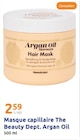 Masque capillaire Argan Oil - The Beauty Dept. dans le catalogue Action