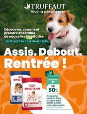 Catalogue Jardineries & Animaleries Truffaut en cours à Tresses et alentours, "Assis. Debout. Rentrée !", 8 pages, 22/08/2025 - 07/09/2025