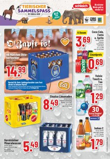 Coca Cola im EDEKA Prospekt "Aktuelle Angebote" mit 24 Seiten (Hückelhoven)