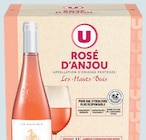 Promo Rosé d'Anjou AOP Rose Les Hauts Buis à 10,95 € dans le catalogue U Express à Plouvorn