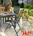 Aktuelles Aluminium-Klappsessel Modell 'Houston' Angebot bei Lidl in Remscheid ab 34,99 €
