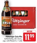 Cola Mix Angebote von Flötzinger bei E center Bad Säckingen für 11,99 €