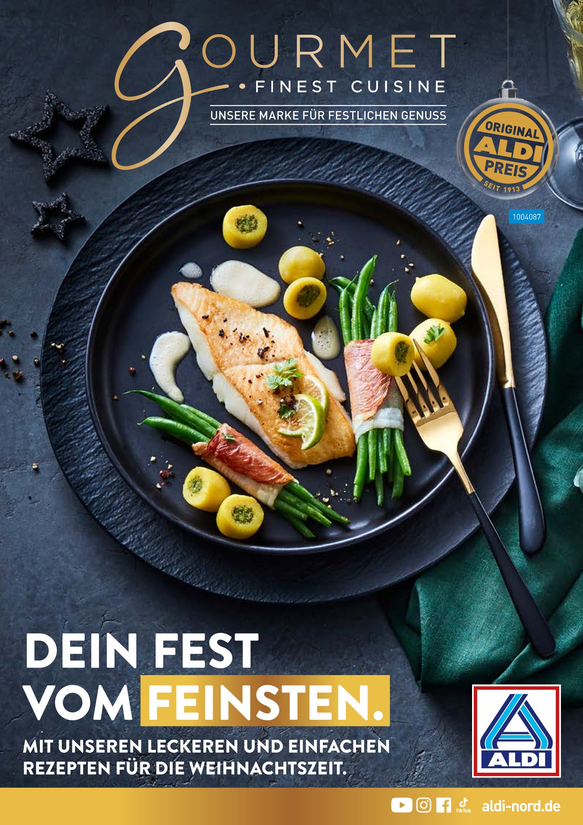 ALDI Nord Prospekt für Frankenberg mit 29 Seiten ALDI Nord Prospekt für Frankenberg: "GOURMET FINEST CUISINE", 29 Seiten, 11.10.2021 - 23.12.2021