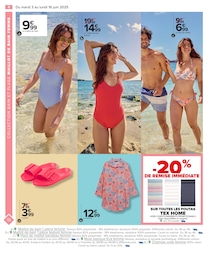 Prix et réduction Bandeau femme dans le prospectus Carrefour en cours Offre Bandeau femme dans le catalogue Carrefour du moment à la page 6