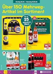 Coca Cola im Netto Marken-Discount Prospekt "Aktuelle Angebote" mit 72 Seiten (Borken)