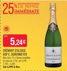 Supermarchés Match Souffelweyersheim - Promo Crémant d'Alsace AOP Promo Crémant d'Alsace AOP à 5,24 € dans le catalogue Supermarchés Match à Souffelweyersheim