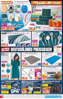Bademantel im aktuellen Norma Prospekt (Oberhausen) Bademantel im Norma Prospekt "Mehr fürs Geld" mit 28 Seiten (Oberhausen)