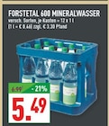 Forstetal 600 Mineralwasser bei Marktkauf im Büren Prospekt für 5,49 €