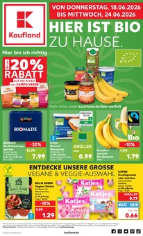 Aktueller Kaufland Prospekt (Rothenklempenow, 8 Seiten zum blättern Kaufland Prospekt Hier ist Bio zu Hause. mit 8 Seiten