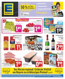 Eis im EDEKA Prospekt "Wir lieben Lebensmittel." mit 28 Seiten (Regensburg)