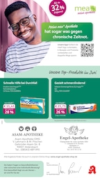 Aktueller mea - meine apotheke Apotheken Prospekt für Aidenbach: Unsere Juni-Angebote mit 4} Seiten, 01.06.2026 - 30.06.2026