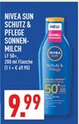 Sun Schutz & Pflege Sonnenmilch im Angebot bei Marktkauf in Gütersloh Sun Schutz & Pflege Sonnenmilch Angebote von Nivea bei Marktkauf Gütersloh für 9,99 €