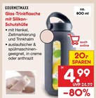 Glas-Trinkflasche Angebote von GOURMETMAXX bei Netto Marken-Discount Wismar für 4,99 €