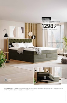 Bett im aktuellen Kabs Prospekt (Bremen) Bett im Kabs Prospekt "70% SALE" mit 29 Seiten (Bremen)